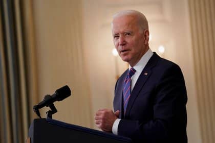 Joe Biden presented his ambitious infrastructure plan (Reuters / Erin Scott)