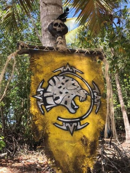 This is what the Jagwares tribe flag looks like (Photo: Instagram / @ survivormexico)