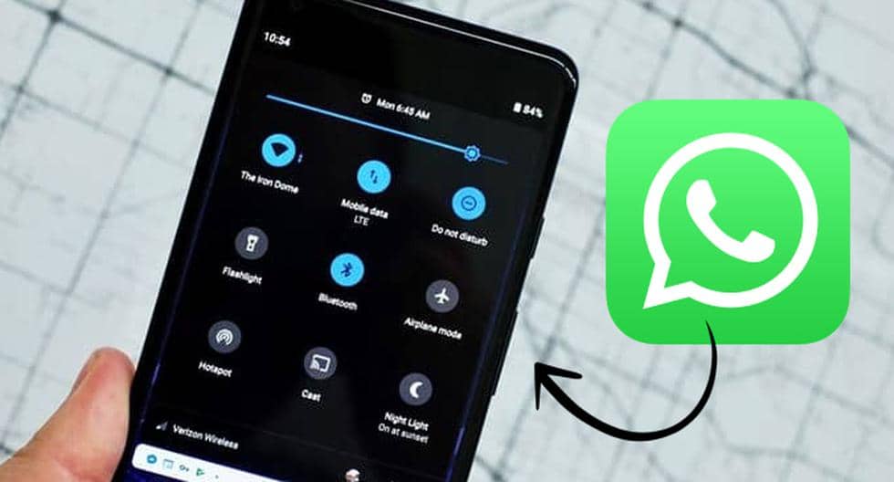 WhatsApp |  How to add an app shortcut to the notification panel |  Menu |  Tools |  Applications |  Mobile phones |  Android |  Smart phones |  technology |  trick |  wander |  nda |  nnni |  data