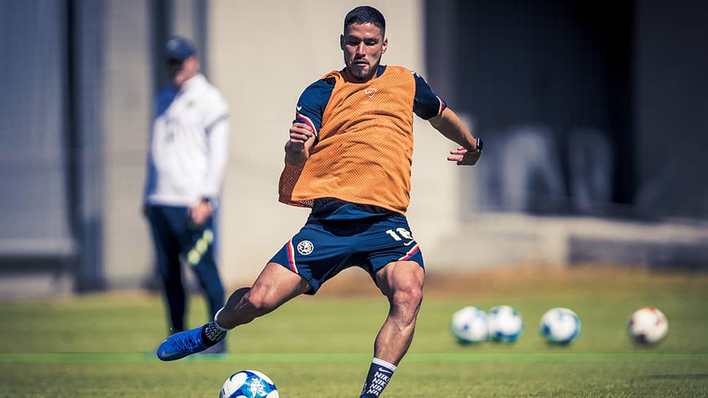 Bruno Valdez is already training at Coapa and will appear again in two weeks