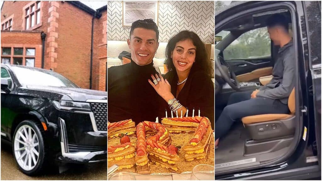 Georgina gives Cristiano a €100,000 car for his 37th birthday