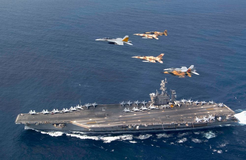 The United States carried out military exercises north of the Canary Islands without prior notice  Spain
