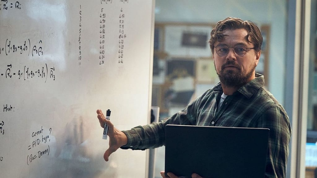 Leonardo DiCaprio explains the importance of 'Don't Look For', the movie of the moment