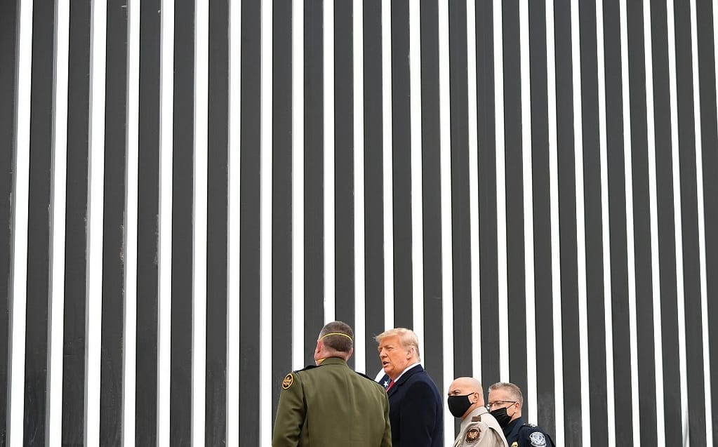 We did the wall right and Biden wouldn't be able to tear it down