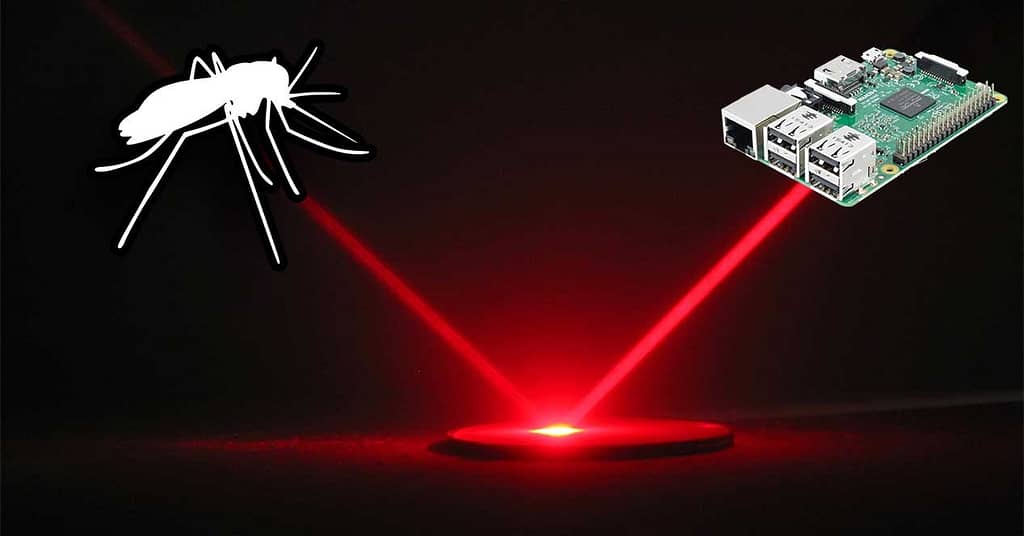 Raspberry Pi that kills mosquitoes with laser firing: A strange project