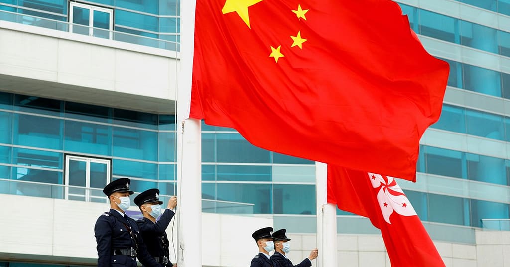 The United States accused China of "severely undermining Hong Kong's rights and freedoms."