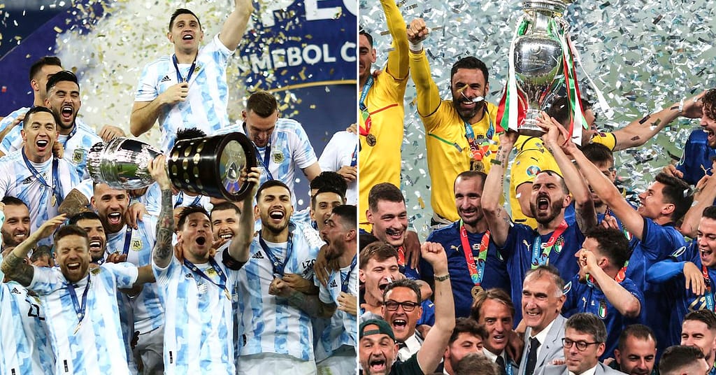 Official: Argentina will face Italy in a duel between the Copa America and Eurocopa champions