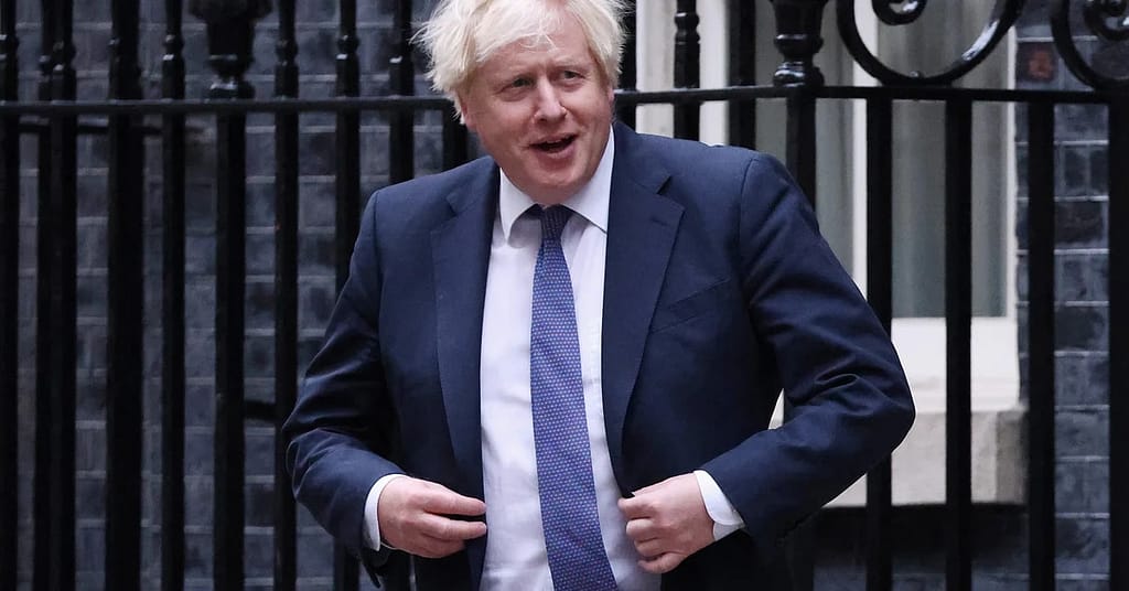 The 'Partygate' investigation involves social events at Boris Johnson's residence