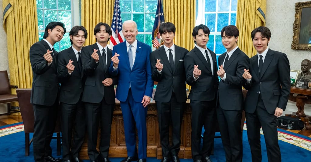 Joe Biden's message to BTS: 'What they do is good for people'