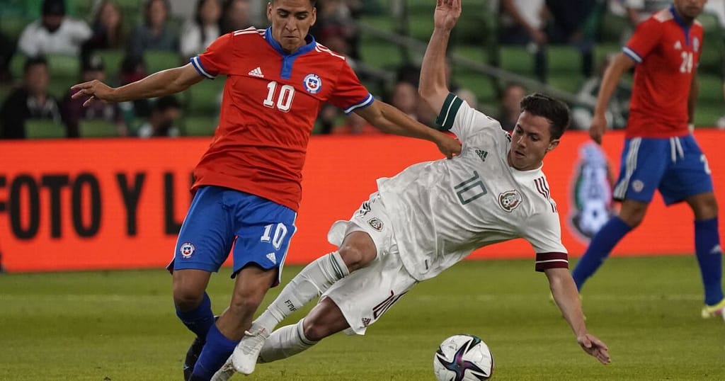 Mexico and Chile tied in a friendly match