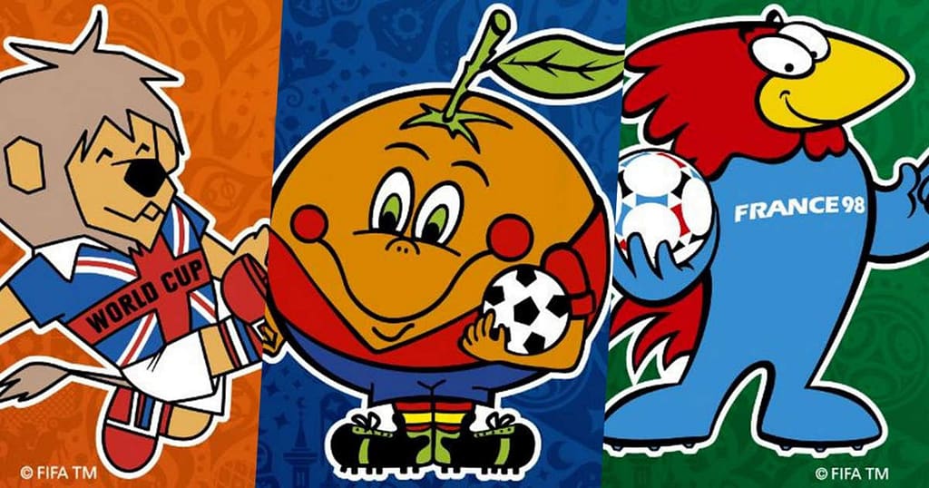 These were the mascots for all the FIFA World Cup matches