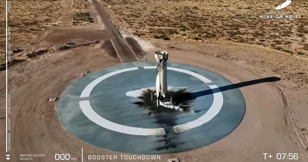 Blue Origin successfully makes its fifth space tourism trip