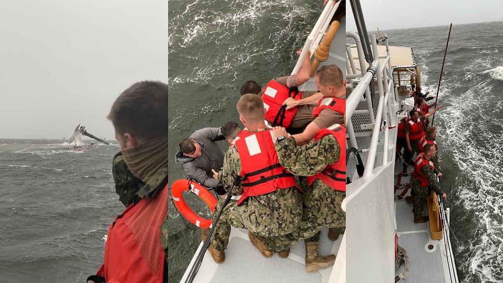 A boat capsizes, leaving at least one dead and 12 missing in Louisiana waters