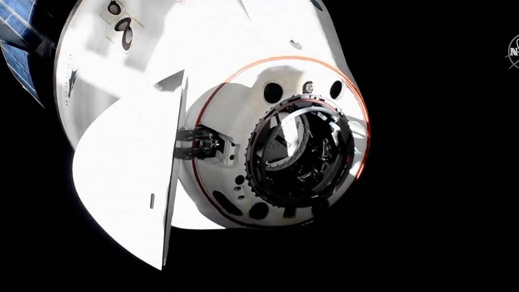 SpaceX's Crew Dragon has successfully completed the transfer exercise on the International Space Station