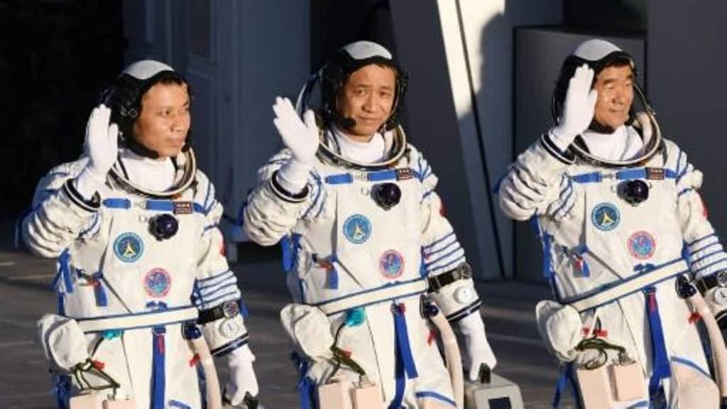 China's first astronaut to walk in space