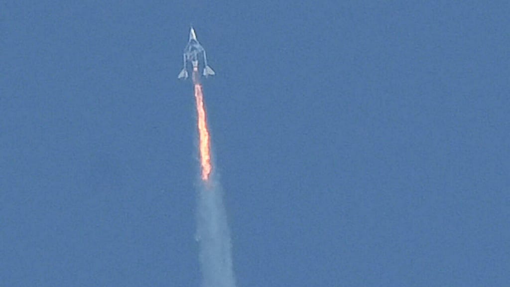 A report said Virgin Galactic's July flight into space encountered problems en route