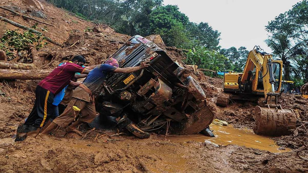 At least 25 dead in India floods and landslides
