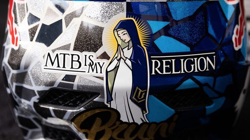 La foto del mes: "El MTB es mi religión"