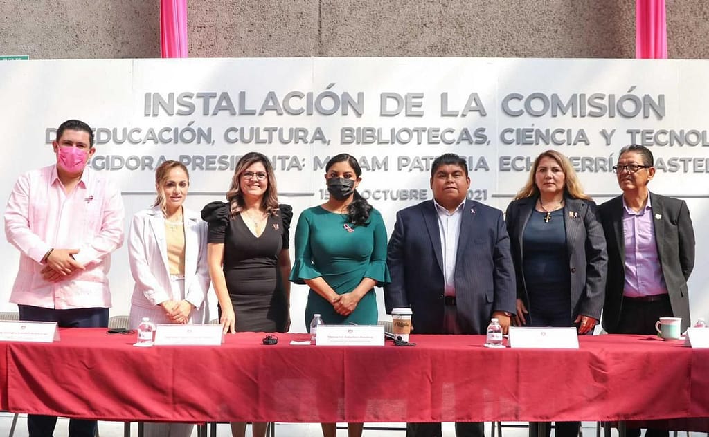 Caballero installs the Committee on Education, Culture, Libraries and Science