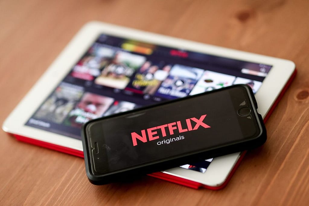 Netflix more than doubled its earnings in the first quarter, but its subscription rate is slowing