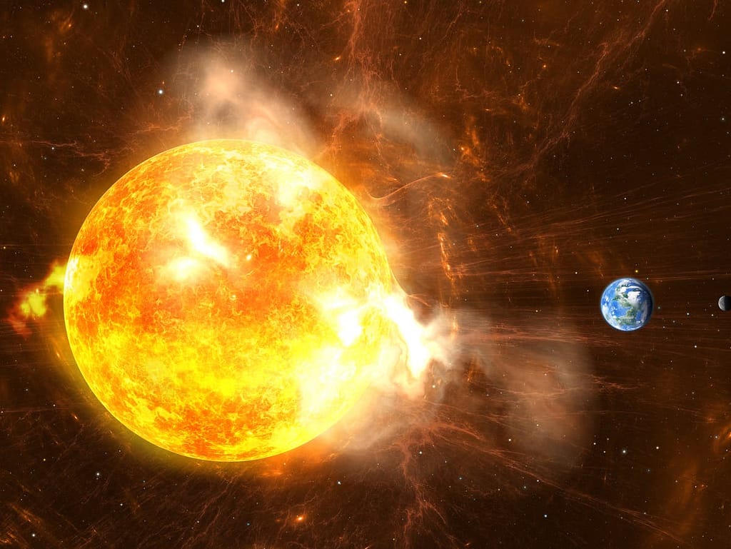 Super solar storms are heading for the planet and could cause internet disaster