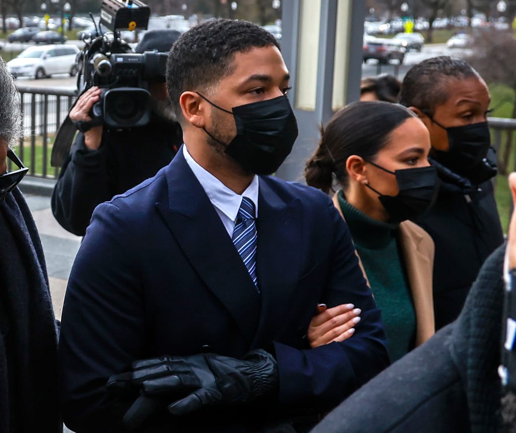 Actress Jussie Smollett in prison for faking a racist attack