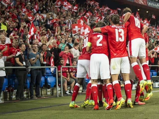 Switzerland defeated defending champion Portugal in September 2016.