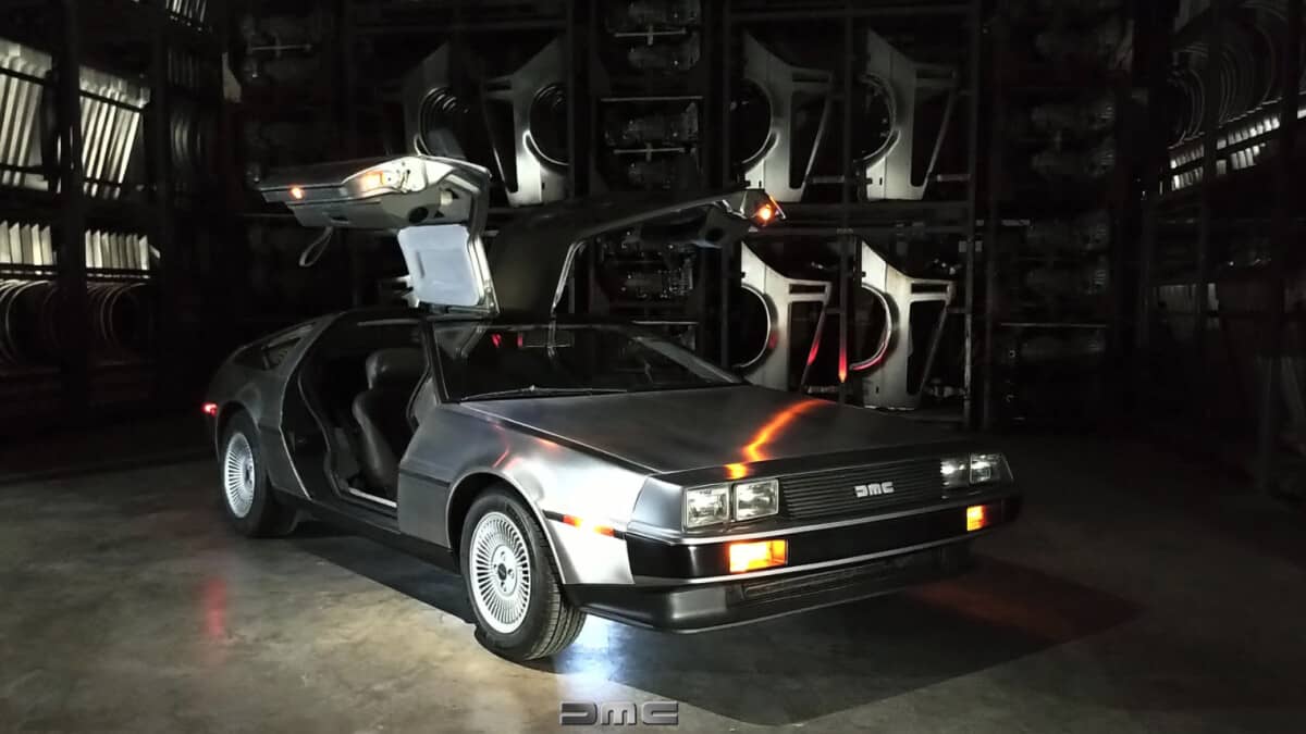In 2022 there should be an electric DeLorean with seagull-wing doors.