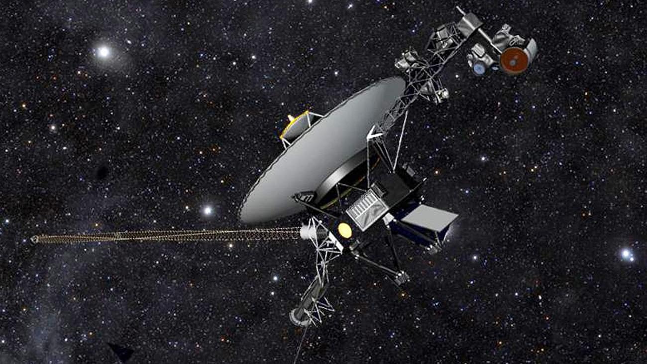 45 Years of Space Travel: The Voyager 1 Space Probe. 