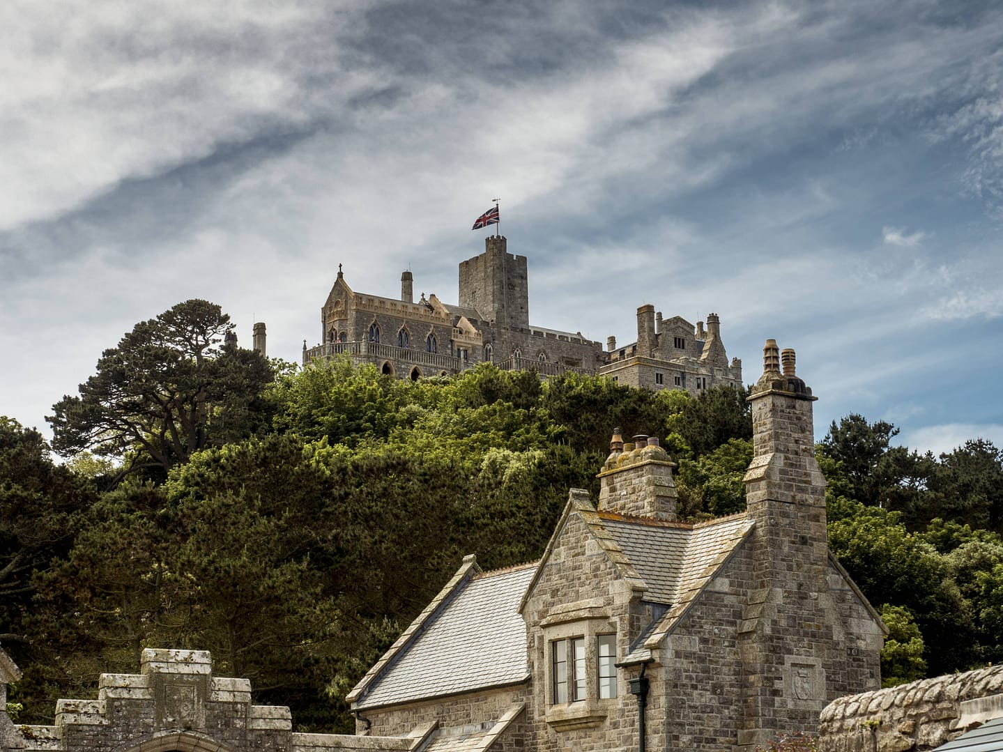 The Castle of Mount St. Michael is a former monastery from the 12th century.  (Source: Imago / Richard Bowden)