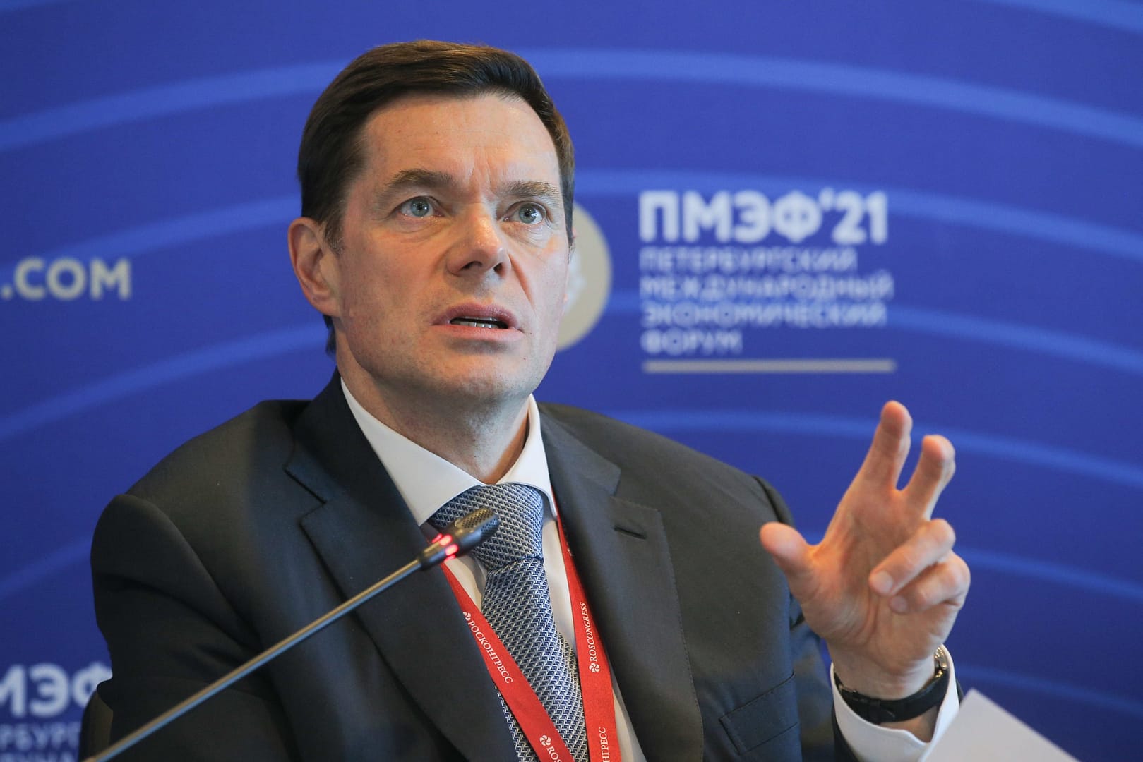 Russian businessman and main shareholder of TUI Alexei Mordashov. 