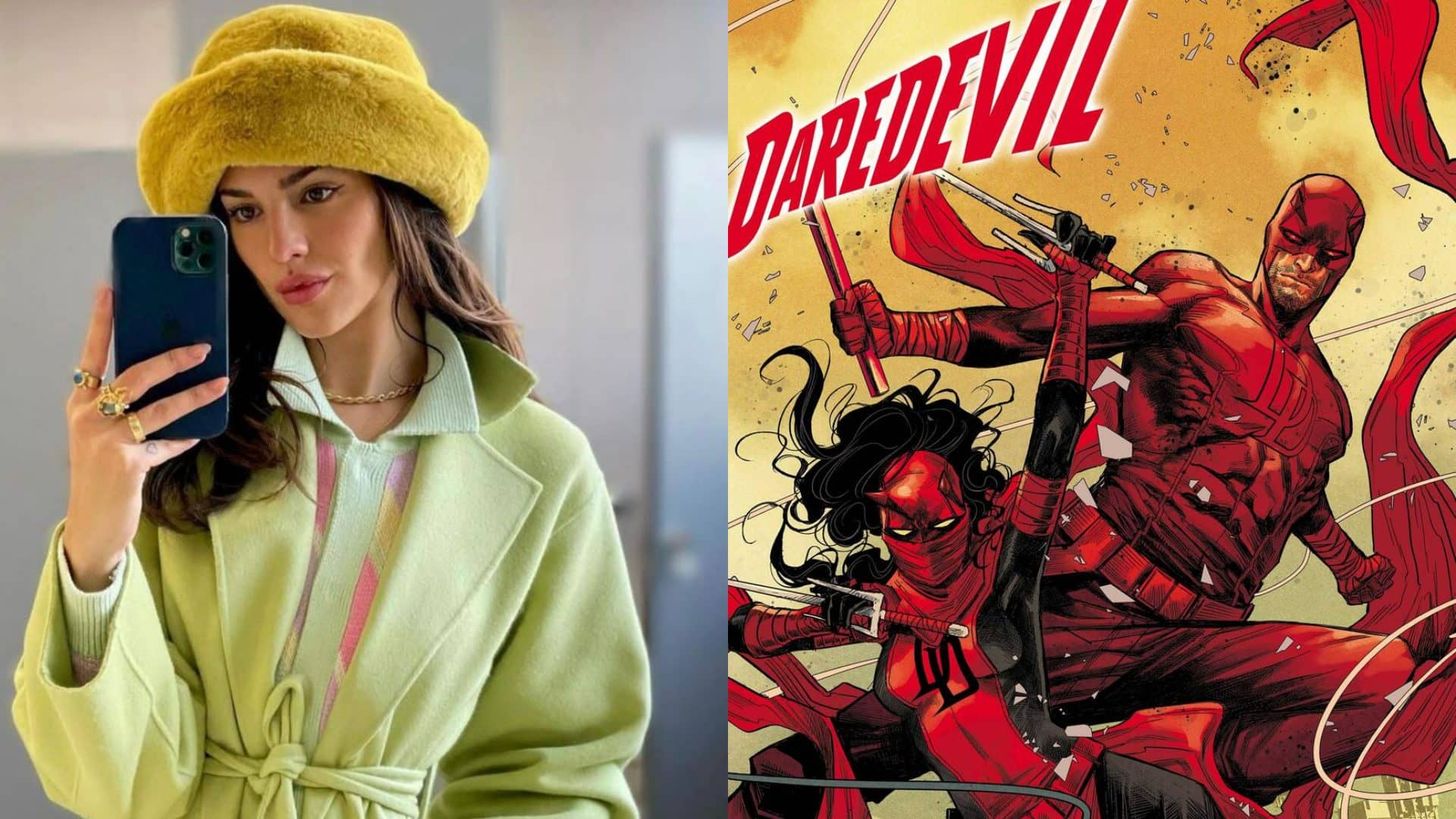 In the comedy series available on Disney Plus, Elodie Yung plays the role of Elektra.  (Instagram Capture: eizagonzalez // Marvel Comics Image)