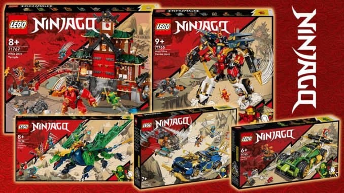 LEGO Ninjago 2022 cover photo - January Updates