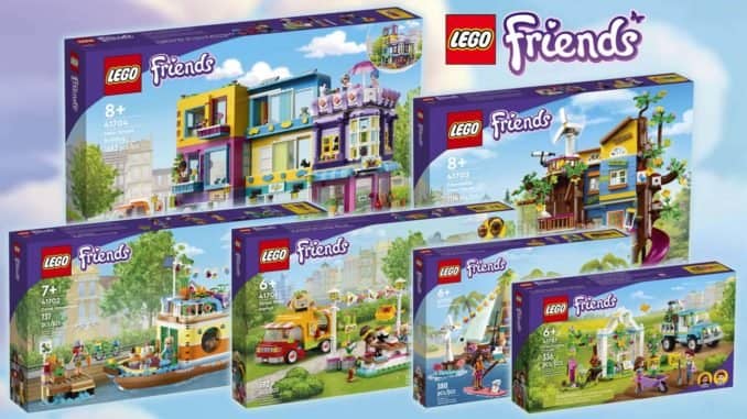 LEGO Friends New Releases 2022 Cover Photo