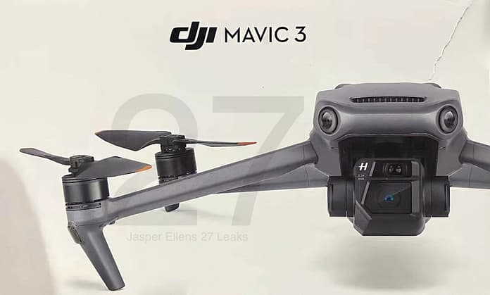 DJI Mavic 3 comes in November with a large 4/3