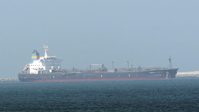Suspected drone strike: bombing of an oil tanker off the coast of Oman

