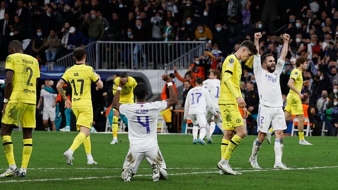 Champions League: Chelsea stand out despite the fanfare against Real Madrid

