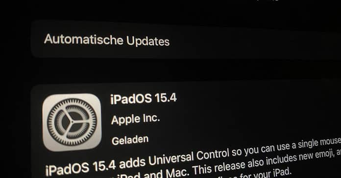 iPads now get iPadOS 15.4

