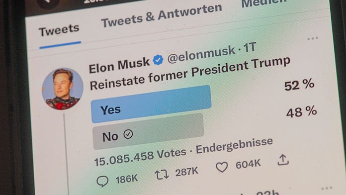 Democracy of the Levant: Criticism of Musk's Twitter vote for Trump

