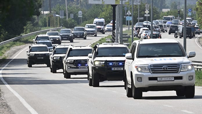 IAEA: Inspectors arrive at Zaporizhia NPP

