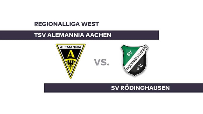 TSV Alemannia Aachen - SV Rödinghausen: Wolff's quick start is enough at the end - Regionalliga West

