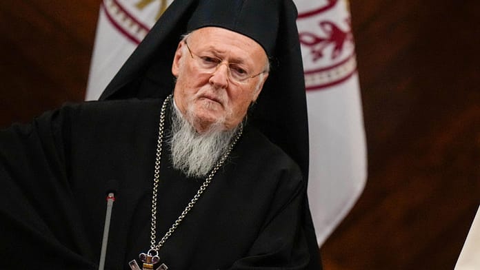 The Patriarch of Constantinople in hospital

