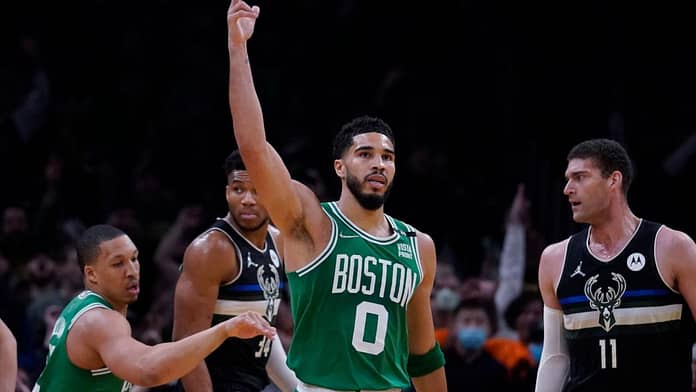 Basketball: NBA Playoffs: Celtics beats the Bucks and draws

