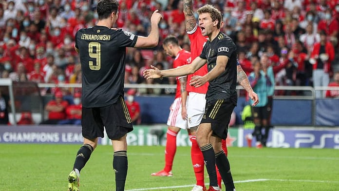 Benfica collapses late: Bayern celebrate their 13-minute goal fest without Nagelsmann

