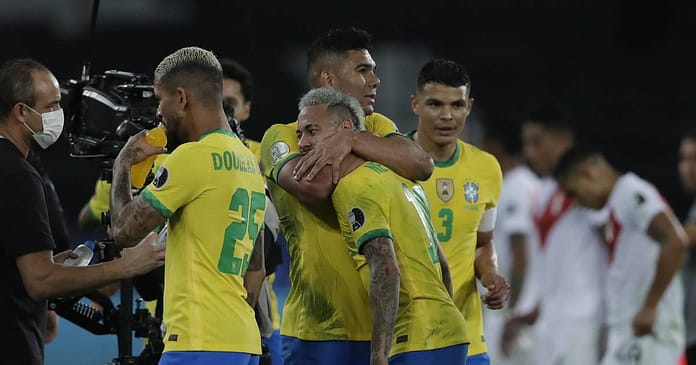 Brazil enters the 2021 Copa America final

