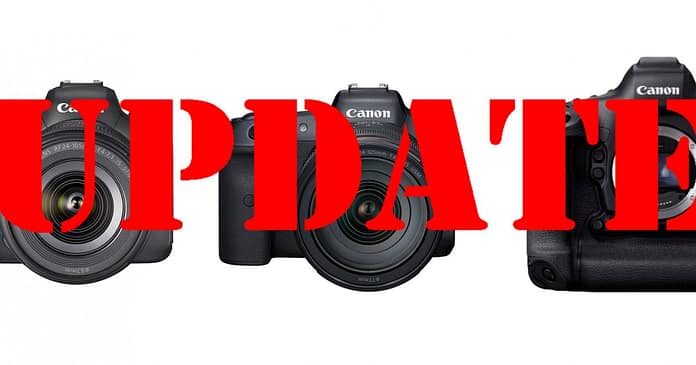 Firmware Updates: Canon Brings C-Log 3 to EOS R6 and EOS-1D X Mark III

