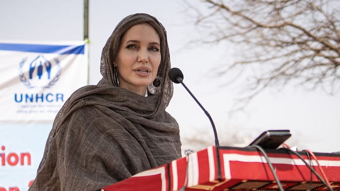 Helping refugees: Jolie is retiring as UN ambassador

