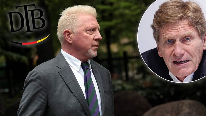 Hält weiterhin zu Ex-Tennisstar Boris Becker: DTB-Präsident Dietloff von Arnim (eingeklinkt).
