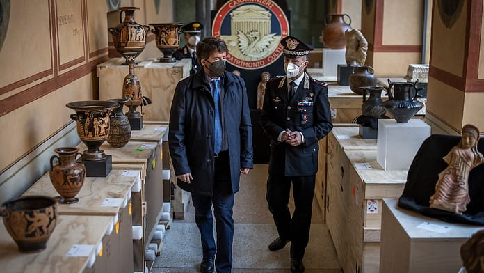 From the Roman and Etruscan Periods: Italy Returns Millions of Treasures from the USA

