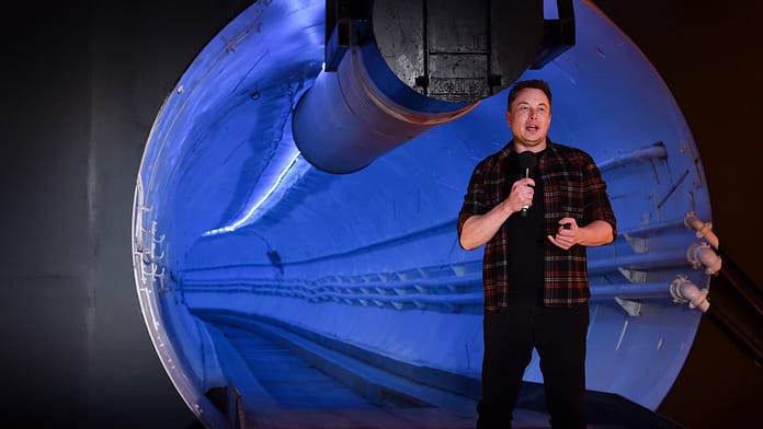 Boring company: Elon Musk's Las Vegas tunnel begins work

